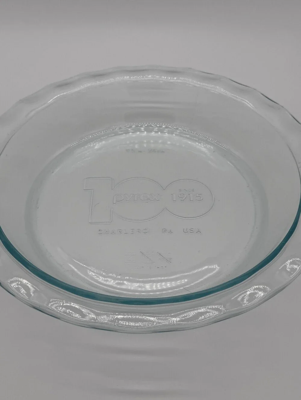 Pyrex 100th-Anniversary Pie Plate 9.5